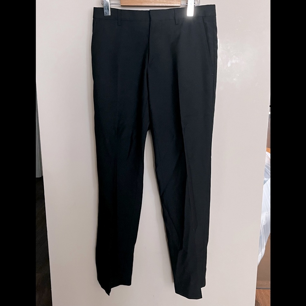 Burberry men’s dress pants, size 28, black